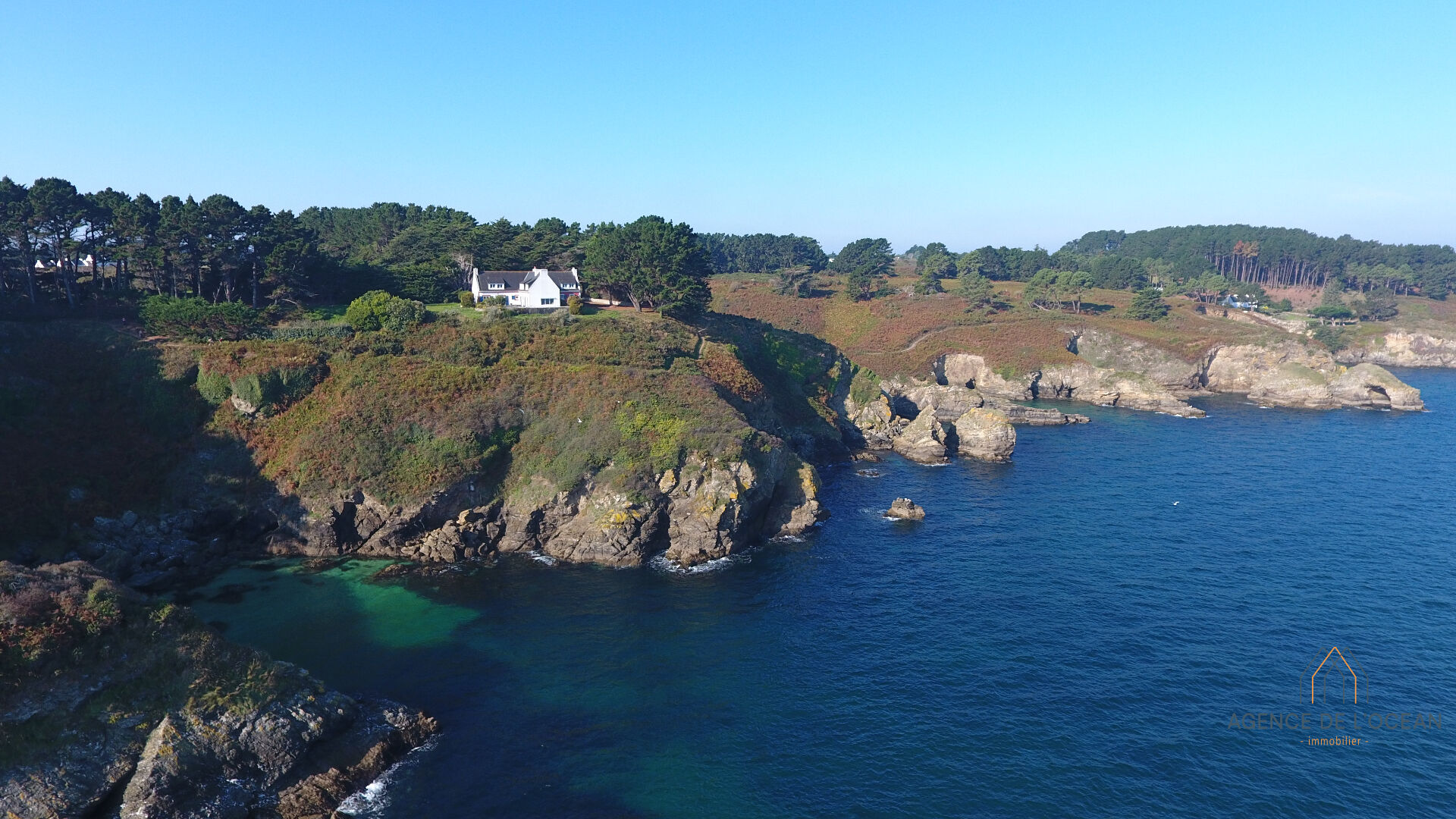 L'agence de l'océan vous propose cette maison à vendre à belle-ile-en-mer