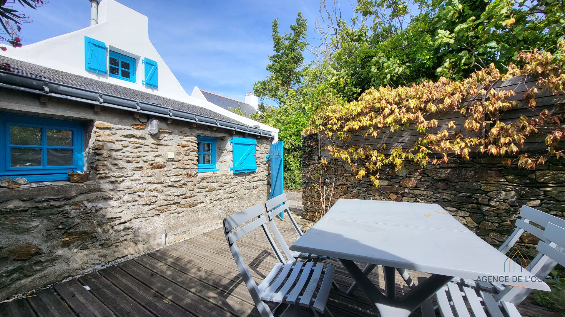 L'agence de l'océan vous propose cette maison à vendre à belle-ile-en-mer